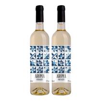 Kit 2 Vinhos Aroma Português Branco Portugal 750ml