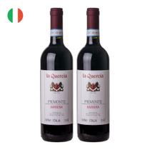 Kit 2 Vinhos Barbera La Quercia Tinto Itália 750ml