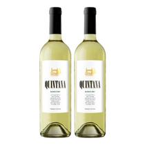 Kit 2 Vinhos Bodegas Leganza Quintana Branco Espanha 750ml