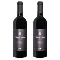 Kit 2 Vinhos Bordo Suave Família Carra 750 ml Avo Happy Hour Premium Gourmet Qualidade Presente Drink Coquetel Natal