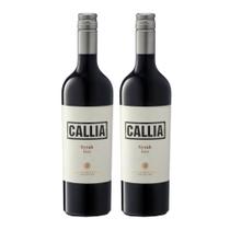Kit 2 Vinhos Callia Syrah Tinto Argentina 750ml