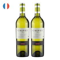 Kit 2 Vinhos Calvet Varietals Sauvignon Blanc Branco França 750ml