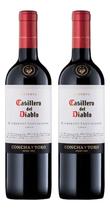 Kit 2 Vinhos Casillero Del Diablo Cabernet Sauvignon 750ml