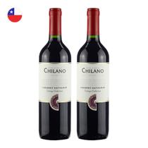 Kit 2 Vinhos Chilano Cabernet Sauvignon Tinto Chile 750ml
