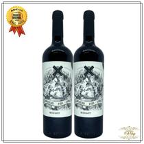 Kit 2 Vinhos Cordero con Piel de Lobo Merlot
