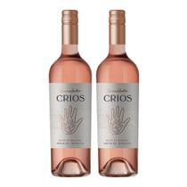 Kit 2 Vinhos Crios Malbec Rosé Argentina 750ml