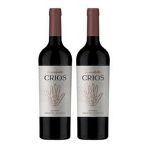 Kit 2 Vinhos Crios Malbec Tinto Argentina 750ml
