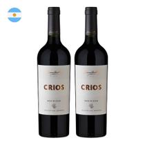 Kit 2 Vinhos Crios Red Blend Tinto Argentina 750ml