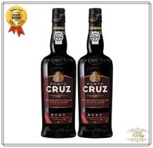 Kit 2 Vinhos do Porto Cruz Ruby