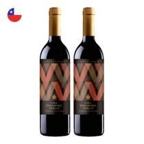Kit 2 Vinhos Errazuriz Collection Cabernet Sauvignon Tinto Chile 750ml