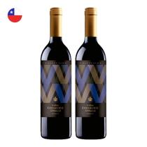 Kit 2 Vinhos Errazuriz Collection Merlot Tinto Chile 750ml