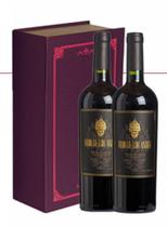 Kit 2 Vinhos Flor de Los Andes Reserva + Caixa Livro Luxo - DiVinho Vinhos