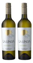 Kit 2 Vinhos La Linda Chardonnay Branco Luigi Bosca 750ml