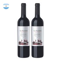 Kit 2 Vinhos La Pradera Cabernet Sauvignon Tinto Argentina 750ml