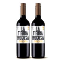 Kit 2 Vinhos La Tierra Rocosa Carménère Tinto Chile 750ml