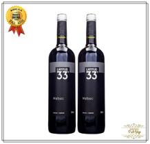 Kit 2 Vinhos Latitud 33 Malbec