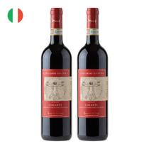 Kit 2 Vinhos Leonardo Da Vinci Chianti Tinto Itália 750ml