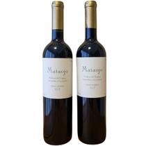Kit 2 vinhos merlot e tannat reserva v.c.p. mataojo uruguay