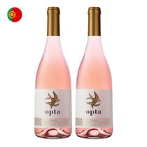 Kit 2 Vinhos Opta Dão Rosé Portugal 750ml Kit 2 Vinhos Opta Dão Rosé Portugal 750ml