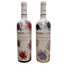 KIT 2 VINHOS PASO DE LOS ANDES MOSKATO TINTO E BRANCO Suave