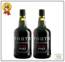 Kit 2 Vinhos Portugues do Porto Valdouro Ruby