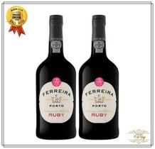 Kit 2 Vinhos Português, Porto Ferreira Ruby Kit 2 Vinhos Português, Porto Ferreira Ruby