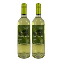 Kit 2 Vinhos Ramirana Varietal Sauvignon Blanc Branco Chile 750ml