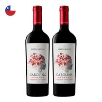 Kit 2 Vinhos Santa Carolina Reserva Cabernet Sauvignon Tinto Chile 750ml