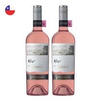Kit 2 Vinhos Ventisquero Reserva Rosé Chile 750ml Kit 2 Vinhos Ventisquero Reserva Rosé Chile 750ml
