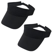 kit 2 viseira de sol esportiva unissex idel para praia caminhada corrida estilosa e confortavel verão