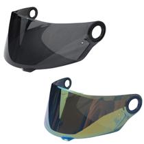 Kit 2 Viseira Para Capacete Espelhada Ls2 FF358 FF392 FF396 FW3 GT Anti Risco Helt Texx Mormaii Colorida Fume Camaleão