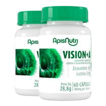 Kit 2 Vision+A Luteína E Zeaxantina Apisnutri 60 Cápsulas