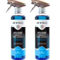 Kit 2 visione limpa vidros sem deixar residuos e marcas sandet
