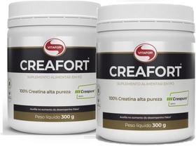 Kit 2 Vitafor Creafort Creatina Creapure 300g