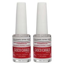 Kit 2 Vitalizante Extra Forte Casco Cavalo 8Ml - Trop Care