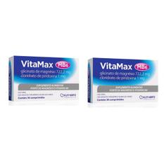 Kit 2 Vitamax Mb6 Suplemento De Magnésio E Vitamina B6.
