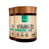 Kit 2 Vitamin D3 2000 UI Nutrify 120 Cápsulas Kit 2 Vitamin D3 2000 UI Nutrify 120 Cápsulas