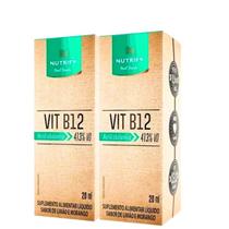 Kit 2 Vitamina B12 Metilcobalamina 413% Nutrify 20ml