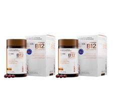 Kit 2 Vitamina B12 Metilcobalamina 60 Cápsulas - Fortlife Kit 2 Vitamina B12 Metilcobalamina 60 Cápsulas - Fortlife