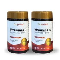 Kit 2 Vitamina C Tamponada Zinco 60 Cápsulas Fitoprime Kit 2 Vitamina C Tamponada Zinco 60 Cápsulas Fitoprime