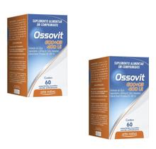 Kit 2 Vitamina Cálcio+Vitamina D 60Cpr Ossovit - Arte Nativa