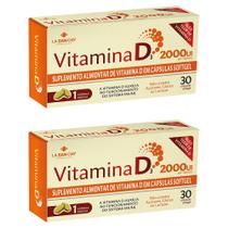 Kit 2 Vitamina D3 com 30Cps em Softgel - La San Day