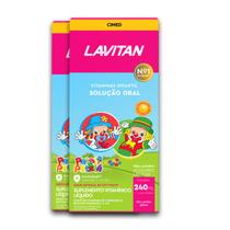 Kit 2 Vitamina Infantil Lavitan Solução Oral 240ml Tutti Frutti Kit 2 Vitamina Infantil Lavitan Solução Oral 240ml Tutti Frutti