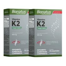 KIT 2 Vitamina K2 Bionatus 30 Comprimidos KIT 2 Vitamina K2 Bionatus 30 Comprimidos