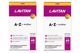 Kit 2 Vitamina Lavitan A Z Mulher Polivitamínico 60Cpr-Cimed