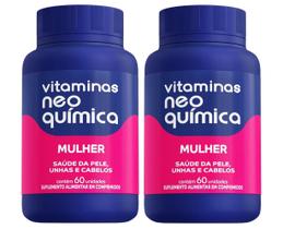 Kit 2 Vitamina Mulher 60 Cápsulas - Neo Química