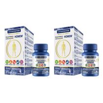 Kit 2 Vitamina Multi Homem 60 Cps Catarinense Kit 2 Vitamina Multi Homem 60 Cps Catarinense