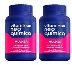 kit 2 Vitamina NeoQuimica Mulher com 60 comp cada (2x60comp)