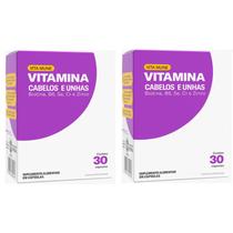 Kit 2 Vitamina Para Cabelos E Unhas 30 Cápsulas Vita Mune - CIMED