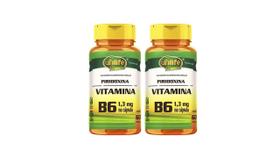 Kit 2 Vitamina Piridoxina B6 500 Mg Com 60 Capsulas - Unilife